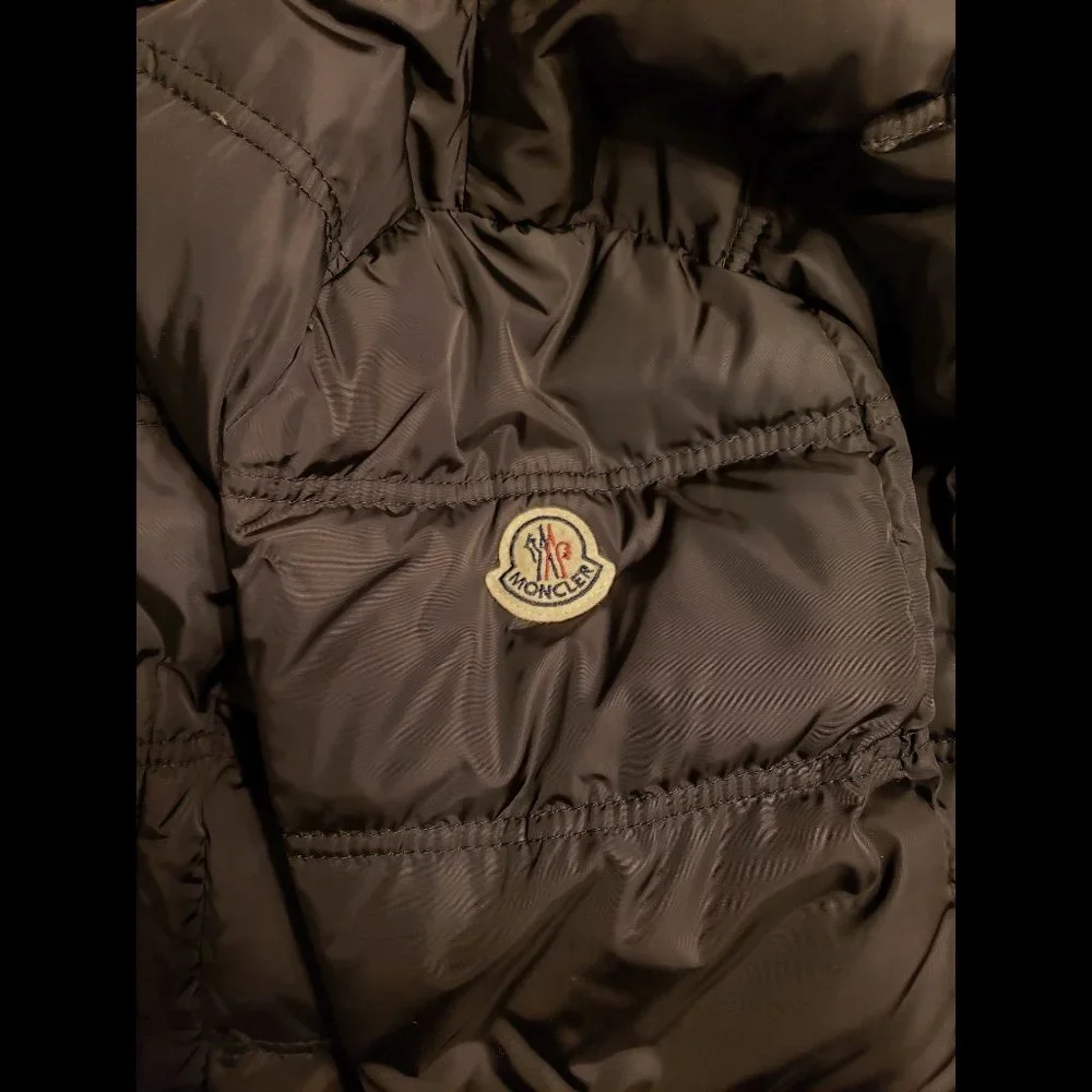 NWOT Moncler VOS Giubboto 3/4 puffer no hood, black, size 3 RARE FIND!! - Picture 6 of 17